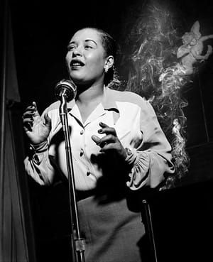 Artwork Title: Billie Holiday, NYC [angel With Smoke]