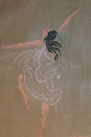 Artwork Title: Isadora Duncan, Study