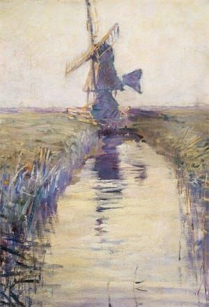 Artwork Title: Windmill (Rijsoord, Netherlands)