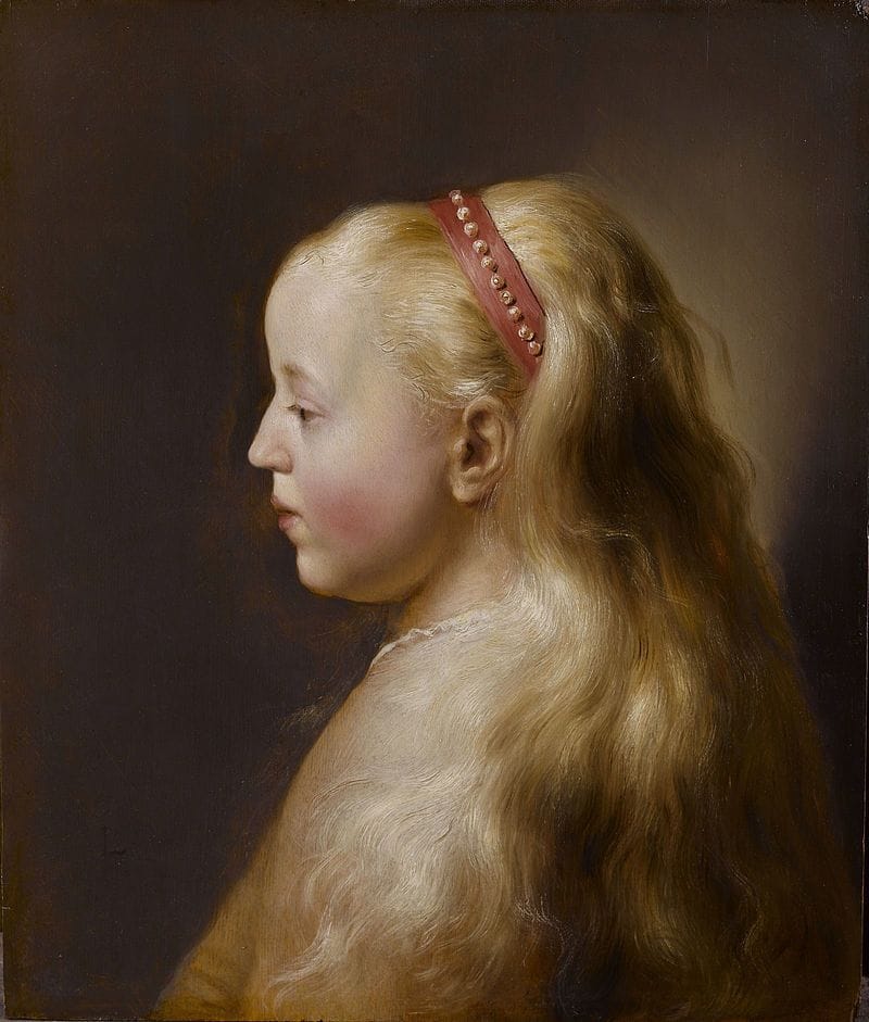Artwork Title: A Young Girl