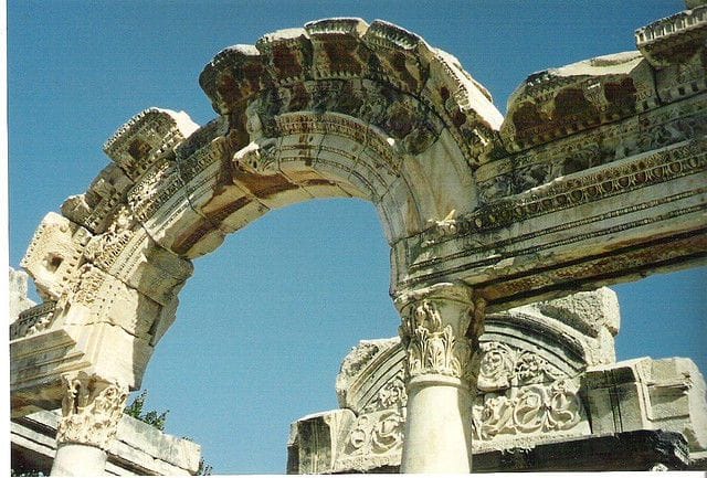Artwork Title: Temple of Hadrian,Ephesus