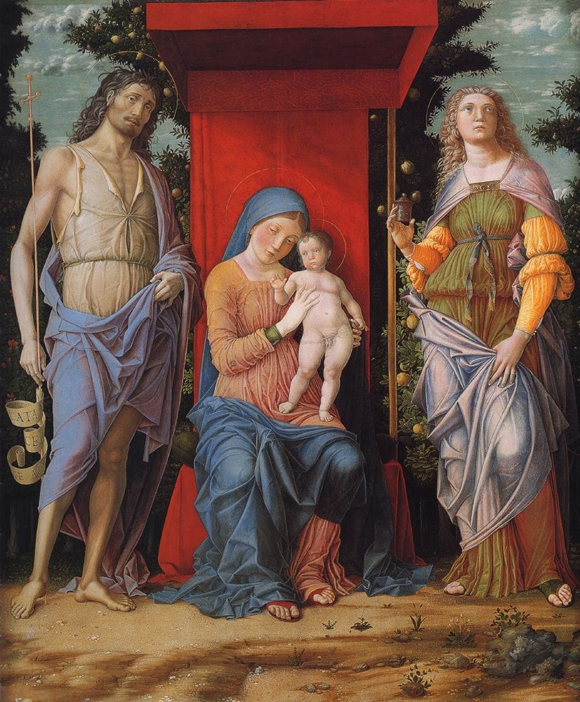 Artwork Title: Virgin and Child with the Magdalen and St. John the Baptist