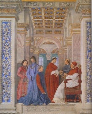 Artwork Title: The Family of Ludovico Gonzaga