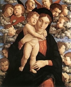 Artwork Title: Madonna and Child with Cherubs