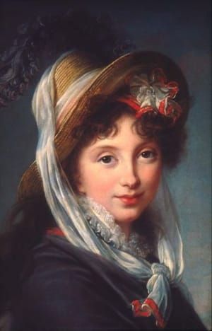 Artwork Title: Portrait of a Young Woman (Countess Worontzoff ?)