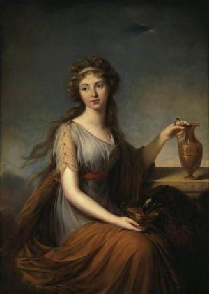 Artwork Title: Portrait of Anna Pitt as Hebe