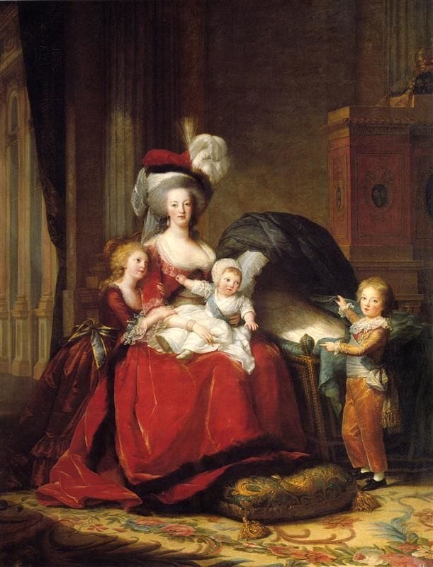 Artwork Title: Marie Antoinette and her Children