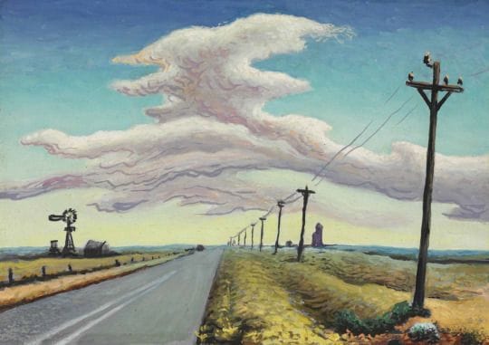 Artwork Title: Texas Panhandle, Route #66, 195