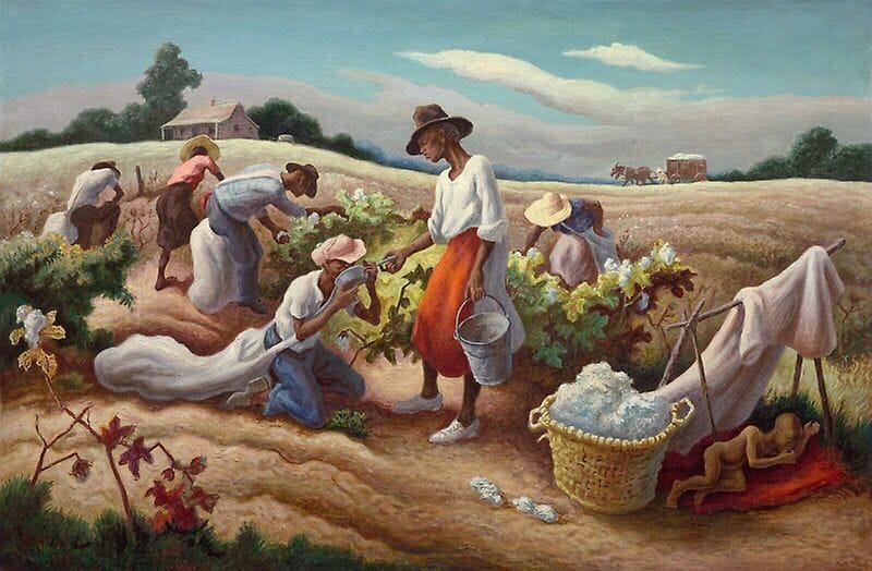 Artwork Title: Cotton Pickers