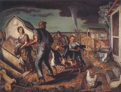 Artwork Title: Tornado over Kansas