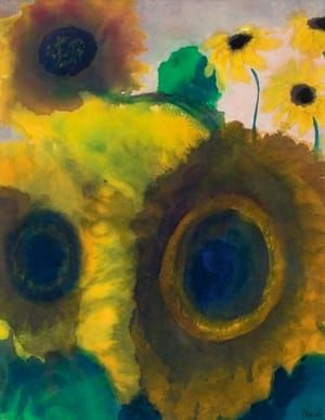 Artwork Title: Sonnenbluhmen (Sunflowers)