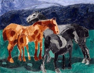 Artwork Title: Horses