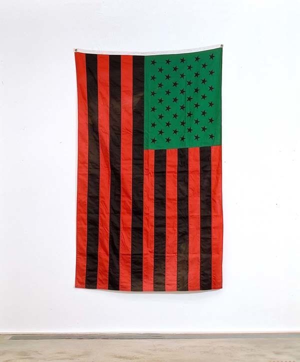 Artwork Title: African American Flag