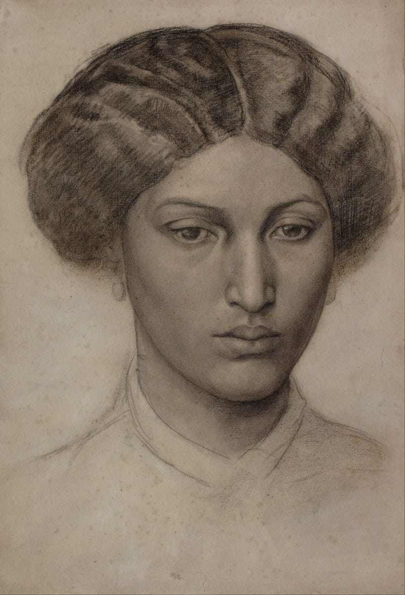 Artwork Title: Head of a Young Woman (Mrs. Eaton?)