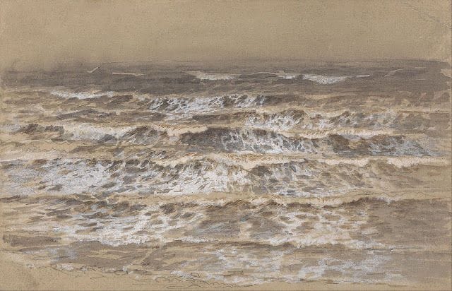 Artwork Title: Study of waves,
