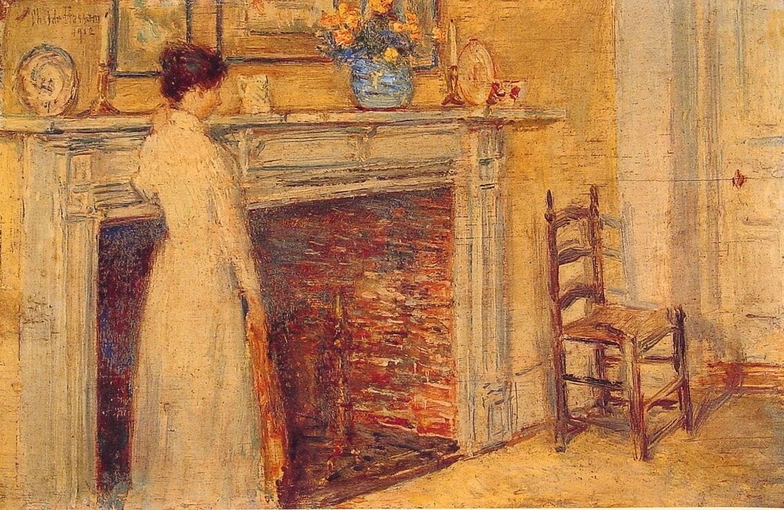 Artwork Title: The Fireplace