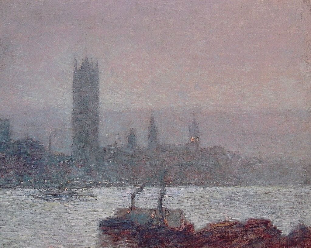 Artwork Title: Houses Of Parliament Early Evening