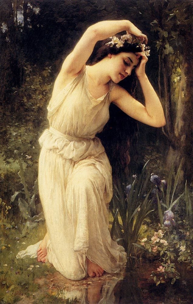 Artwork Title: A Nymph In The Forest