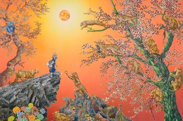 Artwork Title: An Ode To The Dissolving Silk Of Dust