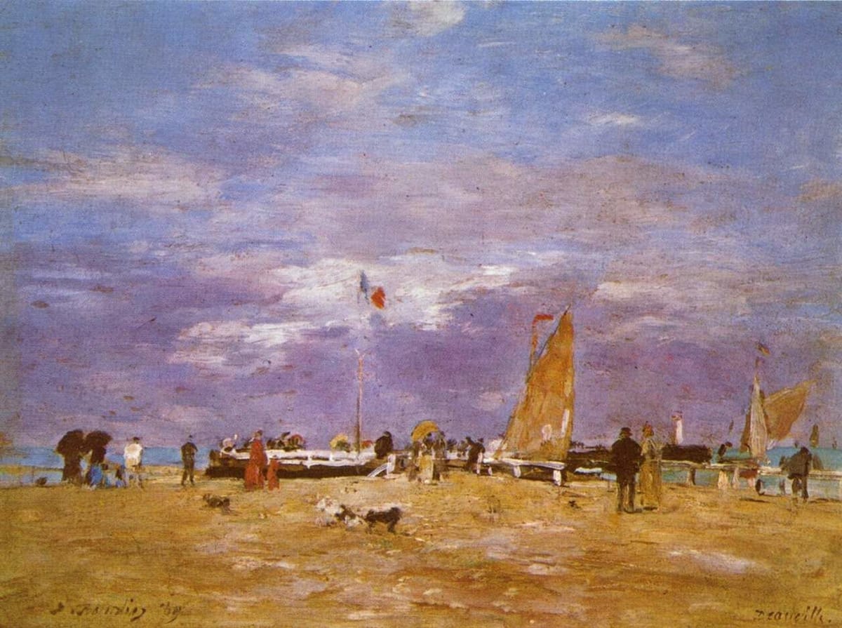 Artwork Title: Dock At Deauville