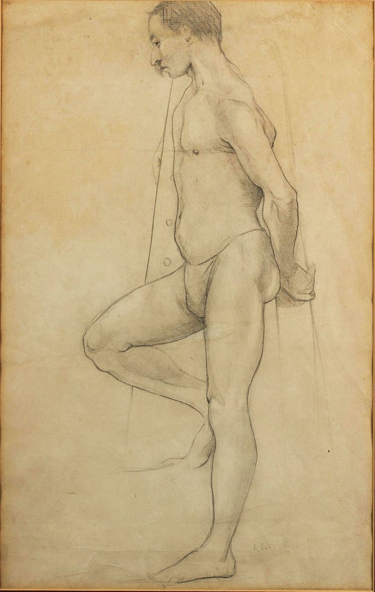 Artwork Title: Standing Male Figure