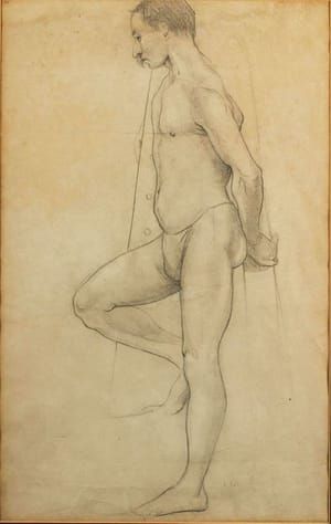 Artwork Title: Standing Male Figure