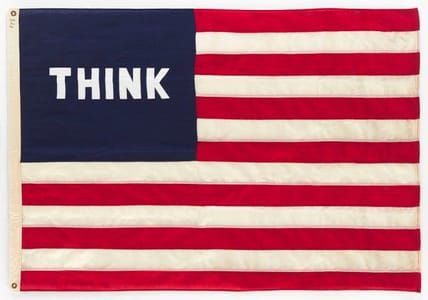 Artwork Title: Think (Flag)