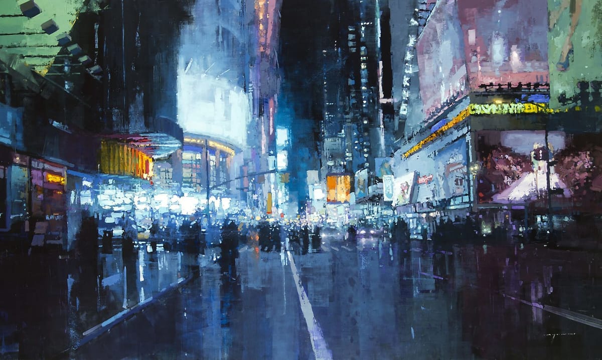 Artwork Title: Times Square Lights