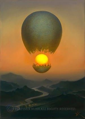 Artwork Title: Flight of the Sun