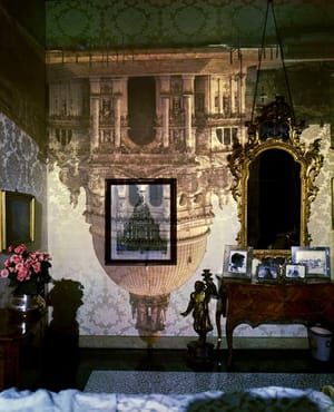 Artwork Title: Camera Obscura: Piazzetta San Marco In Palazzo Bedroom