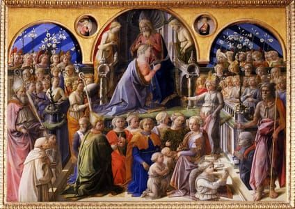 Artwork Title: The Coronation of the Virgin
