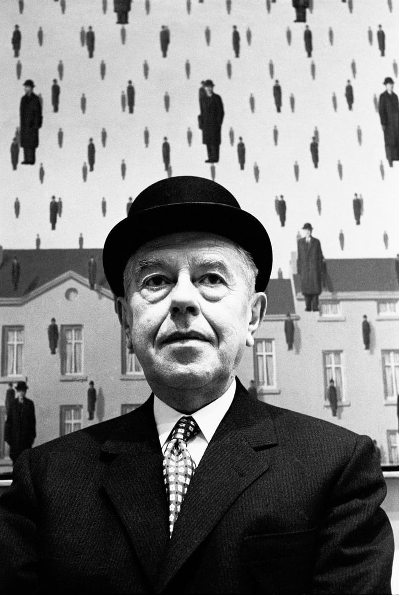 Artwork Title: Photograph of René Magritte