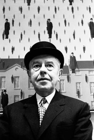 Artwork Title: Photograph of René Magritte