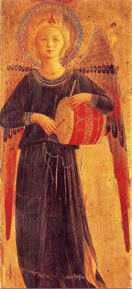 Artwork Title: Angel With Drum