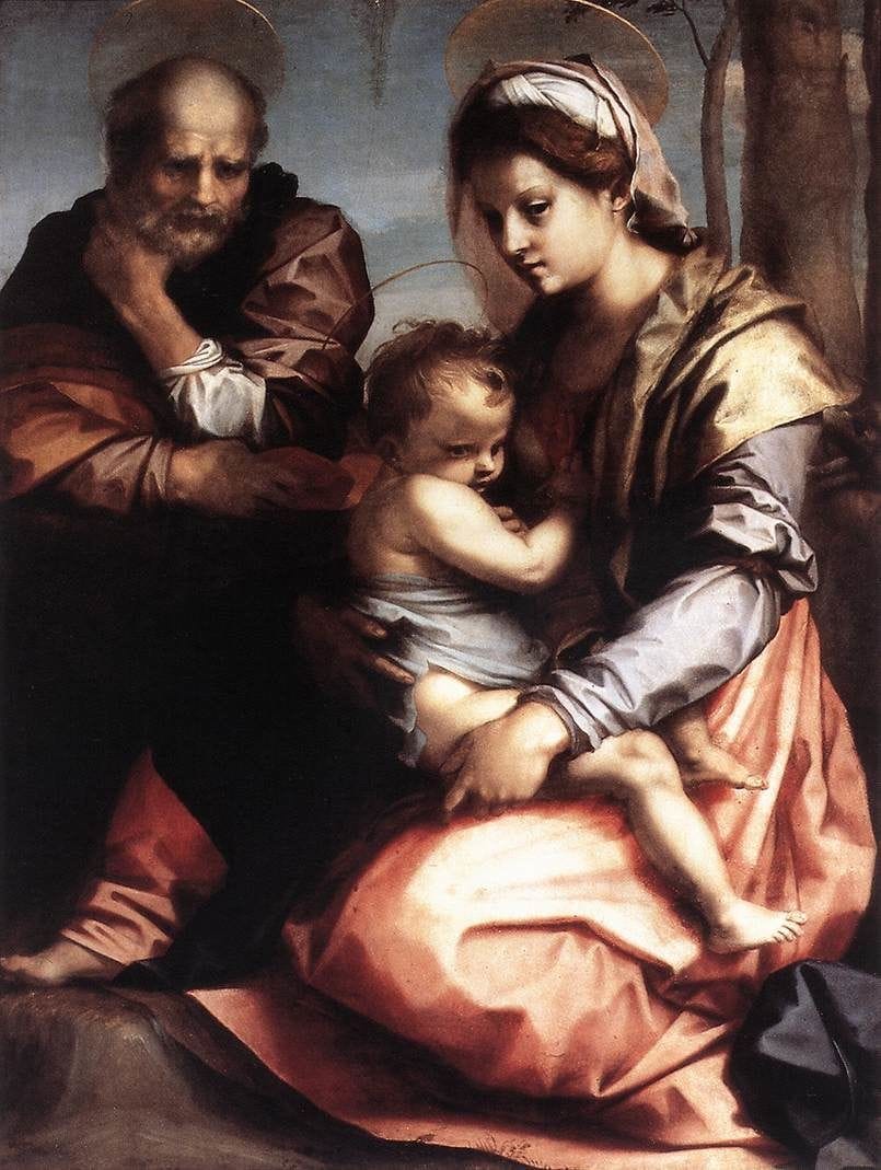Artwork Title: Holy Family Barberini