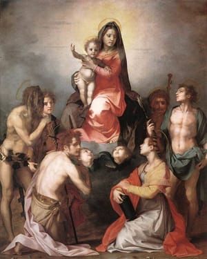 Artwork Title: Madonna in Glory and Saints