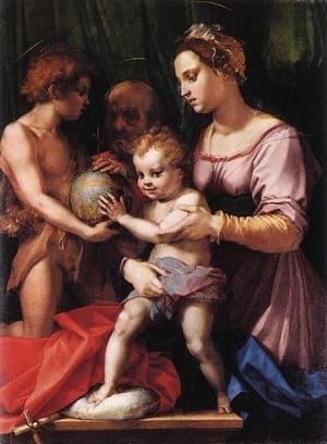 Artwork Title: Holy Family Borgherini