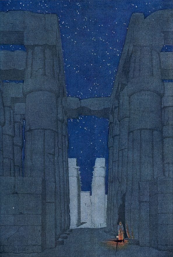 Artwork Title: Egypt Karnak Temple