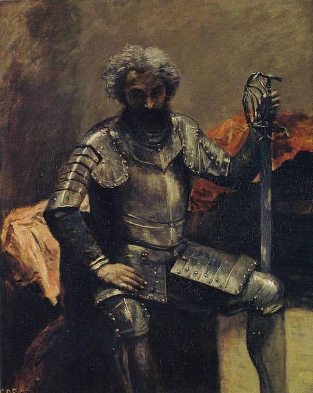 Artwork Title: Man in Armour