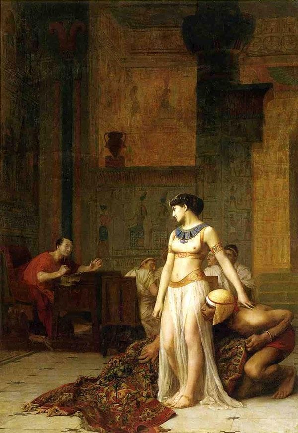 Artwork Title: Caesar and Cleopatra