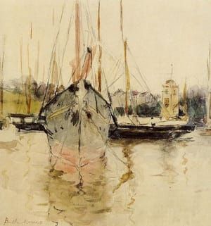 Artwork Title: Boats Entry To The Medina In The Isle Of Wight