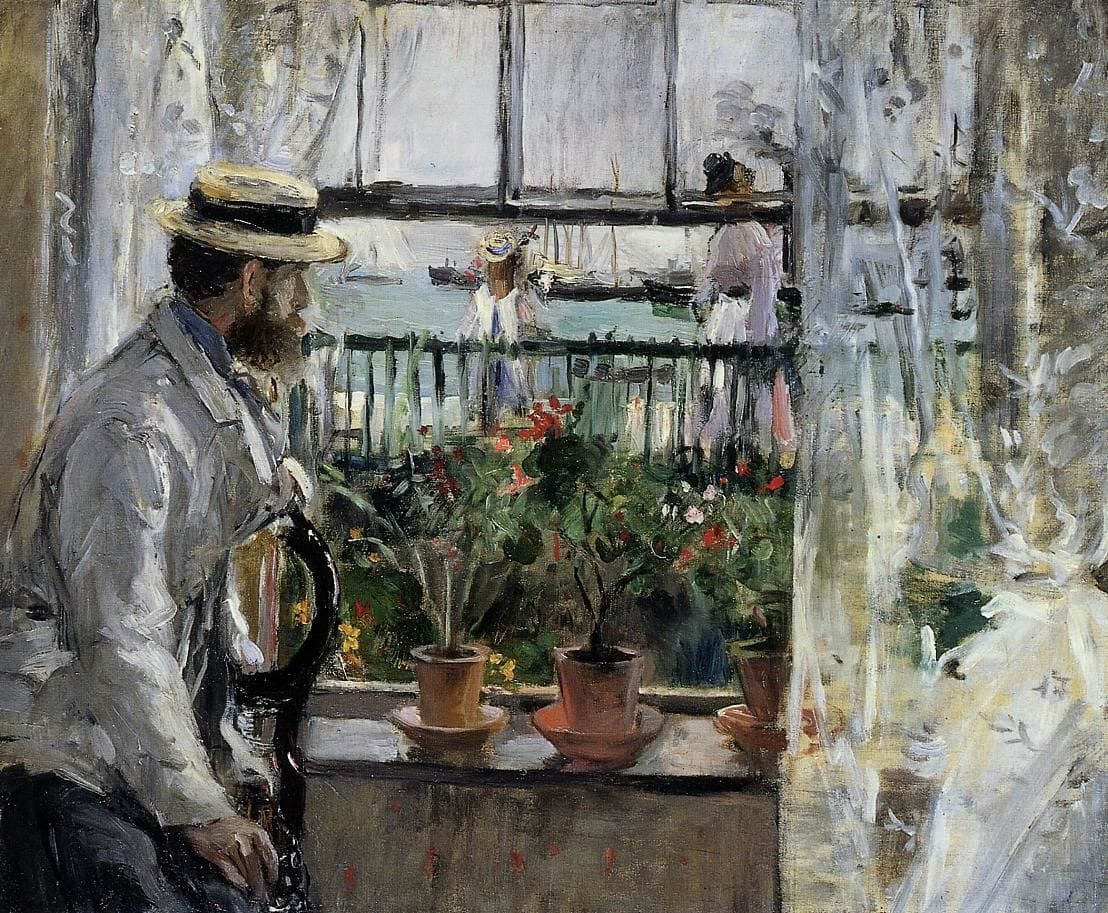 Artwork Title: Eugene Manet On The Isle Of Wight