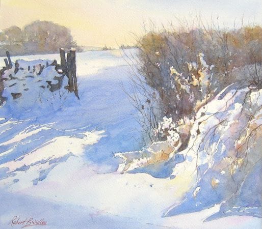 Artwork Title: Drifting Snow, Egton, North Yorkshire Moors
