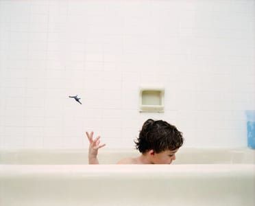 Artwork Title: Spencer In The Bathtub, Ithaca, NY