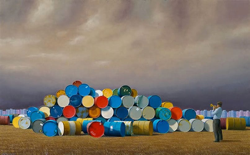 Artwork Title: The Oil Drums