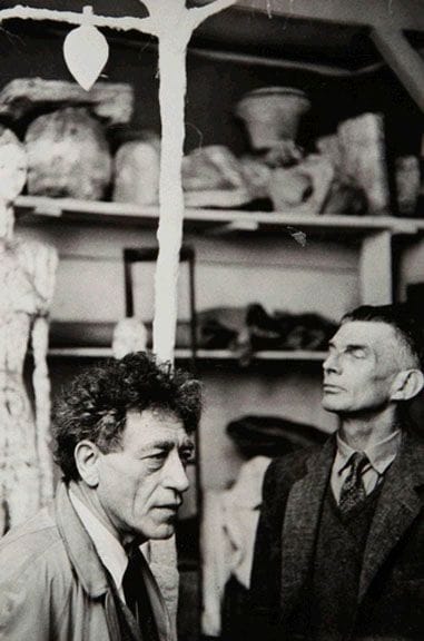 Artwork Title: Alberto Giacometti With Samuel Beckett