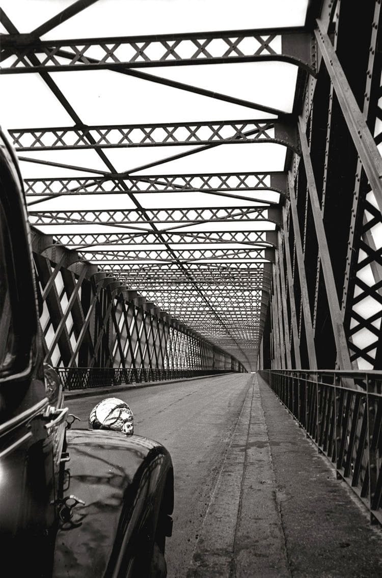 Artwork Title: Car on Bridge