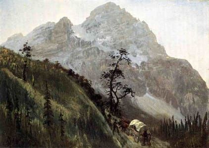 Artwork Title: Western Trail, the Rockies