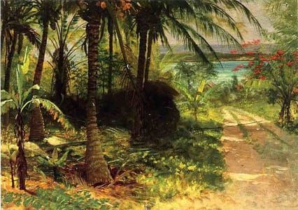Artwork Title: Tropical Landscape