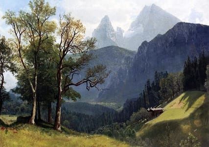 Artwork Title: Tyrolean Landscape